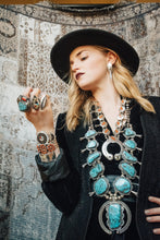 Load image into Gallery viewer, Mother Earth Collectible Squash Blossom Necklace