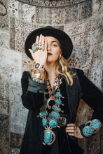 Load image into Gallery viewer, Mother Earth Collectible Squash Blossom Necklace