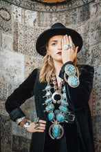 Load image into Gallery viewer, Mother Earth Collectible Squash Blossom Necklace