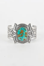 Load image into Gallery viewer, Terranova Vintage Turquoise Cuff
