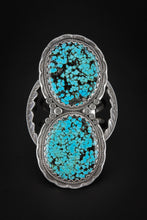 Load image into Gallery viewer, GEMini the Twins Collector’s Turquoise Cuff
