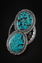 Load image into Gallery viewer, GEMini the Twins Collector’s Turquoise Cuff
