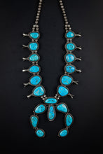 Load image into Gallery viewer, Summer Skystone Collectible Squash Blossom Necklace
