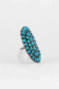 Summertime Vintage Turquoise Ring