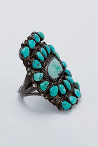 Soleil Turquoise Ring