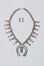 Load image into Gallery viewer, Naidasa Squash Blossom Necklace Set
