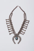Load image into Gallery viewer, Amarantine Squash Blossom Necklace
