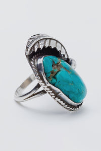 Palm Turquoise Ring