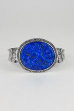 Load image into Gallery viewer, Birds of a Feather Lapis Cuff
